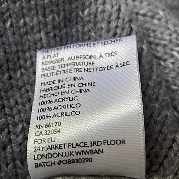 Urban Outfitters Colie Open Front Cardigan Heather Gray Knit Sweater Women’s XS - Picture 11 of 11